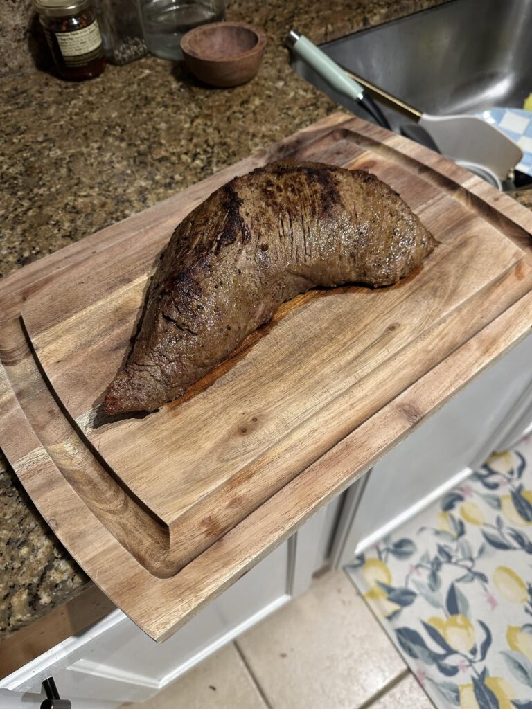 Tri-tip from Publix’s half off sale came out great