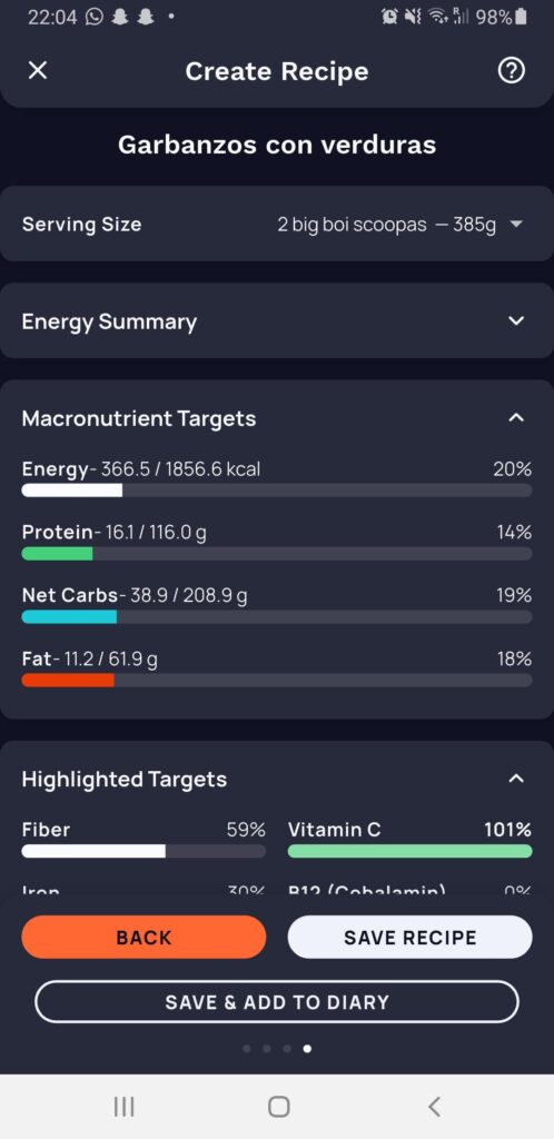 I made a thing, a filling and surprisingly good calories thing