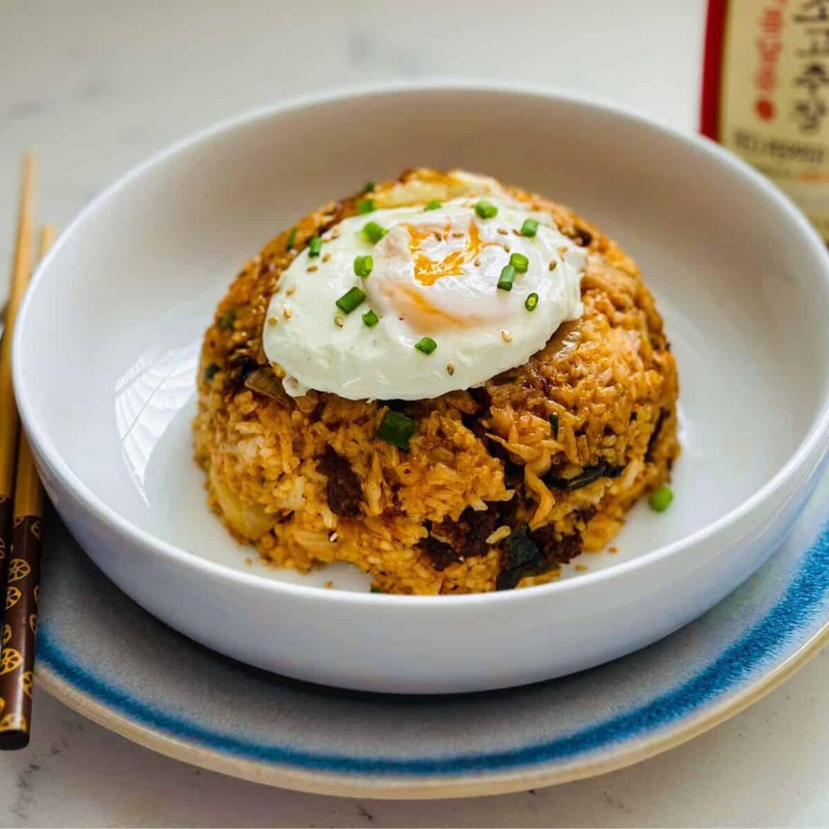 Who's in the mood for Beef Kimchi Rice?