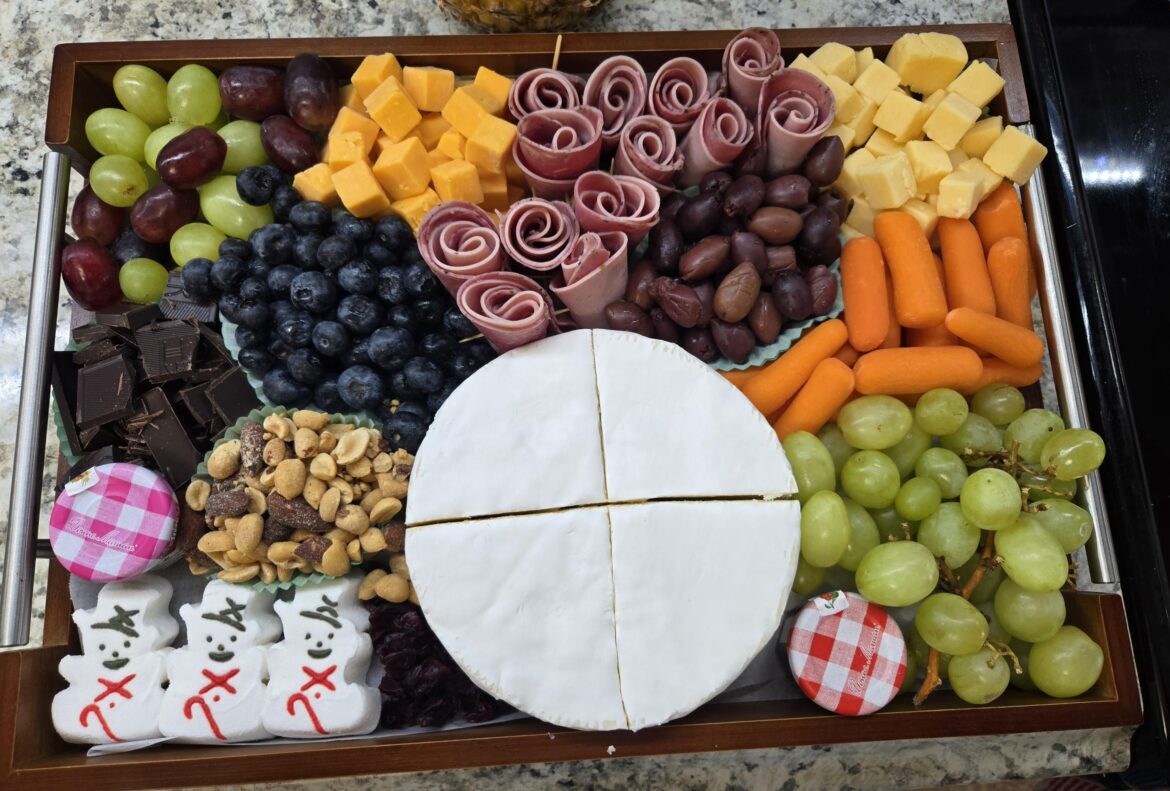 I made this for my family. Maryland charcuterie