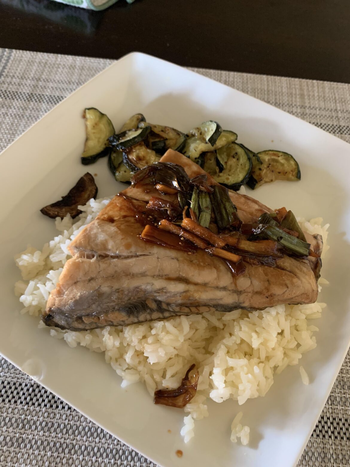 Steamed Cantonese Style Barramundi.