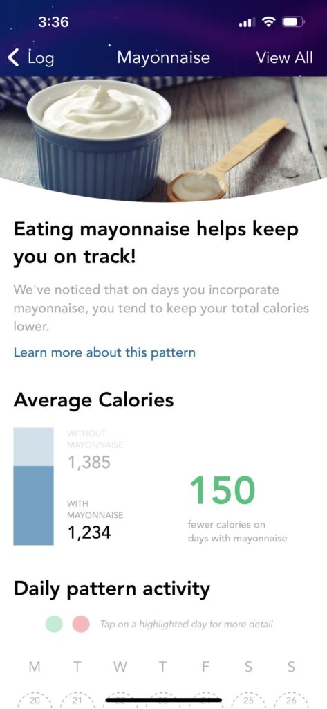 This is funny to me. Balance is about making room for the foods you love!