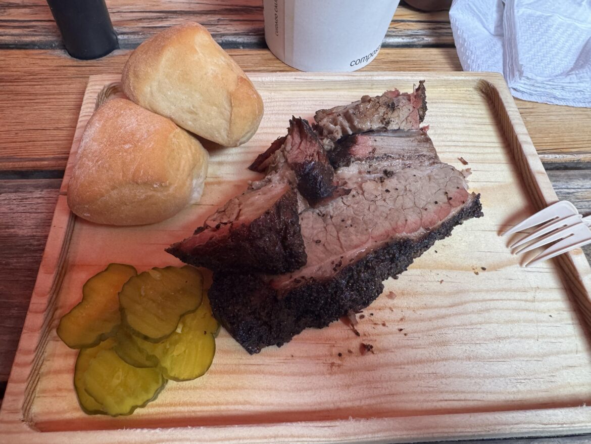 Brisket in Mexico, absolutely love it now