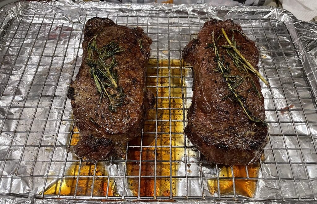 By far the best steaks I've ever made