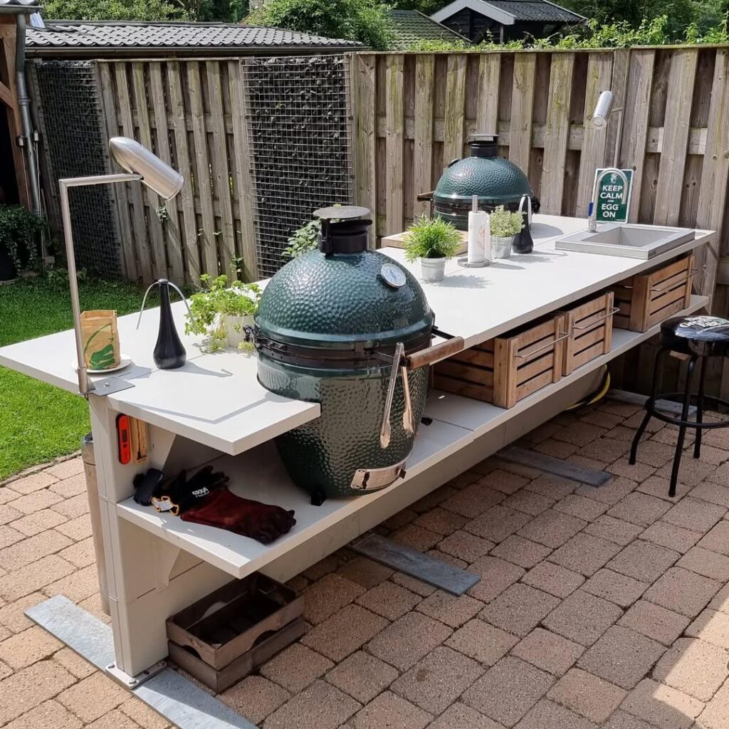 Love my outdoor kitchen