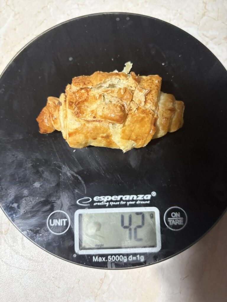 estimates for this little croissant with pistachio filling?