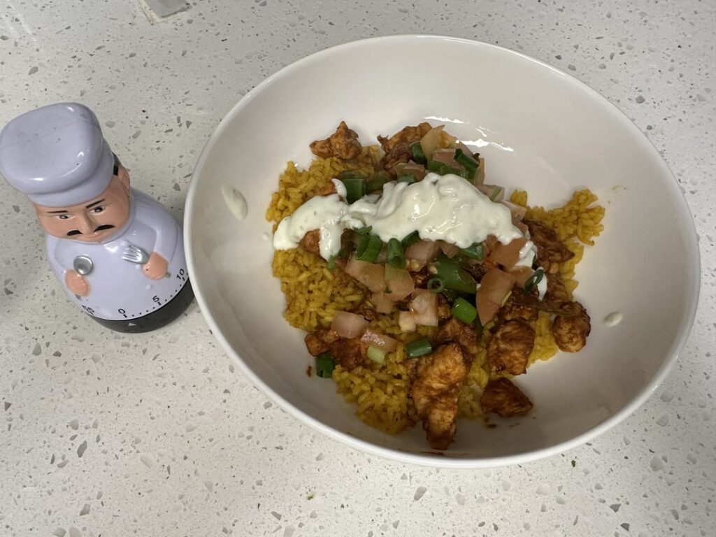 Mexican Chicken and Rice bowls