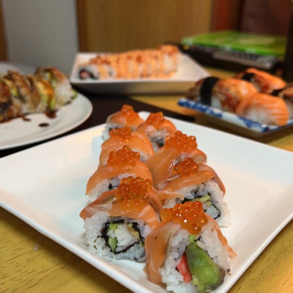 made some rolls while im in japan studying abroad!