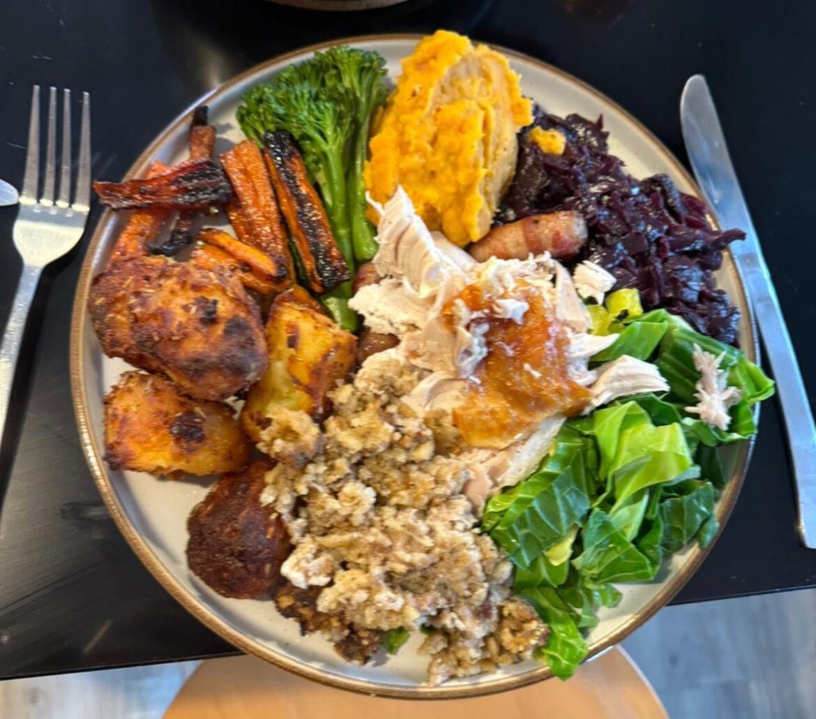 Pre-gravy Sunday Roast