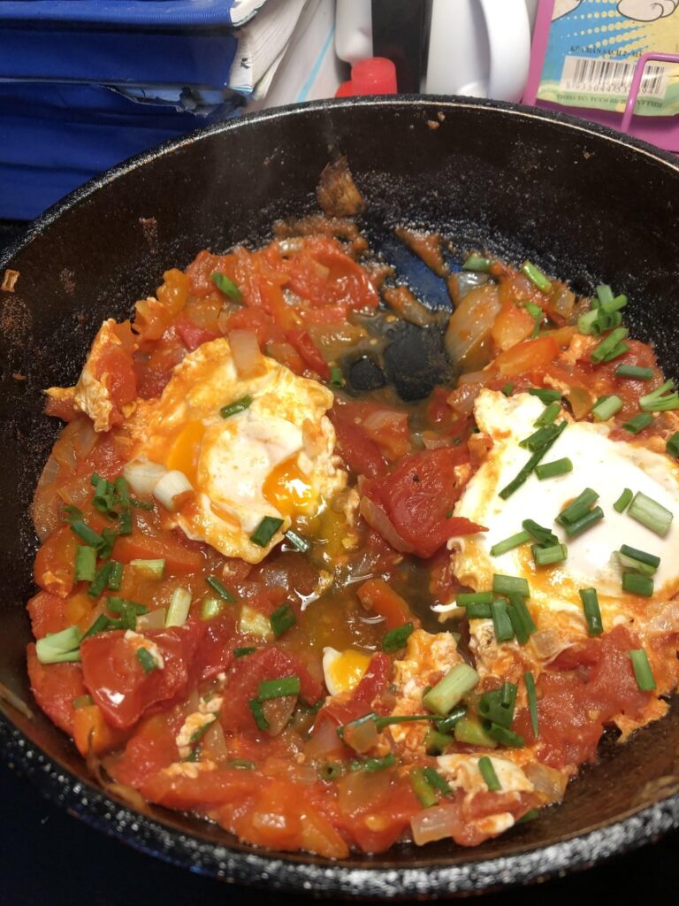 Sad man’s shakshuka