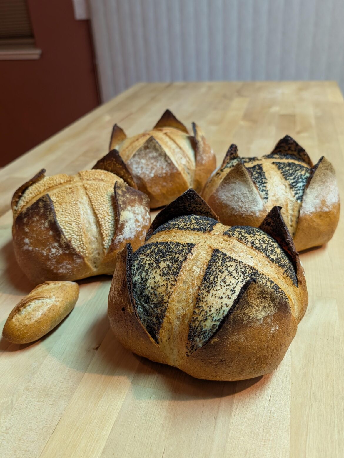 Some seeded pain de campagne Some seeded pain de campagne
