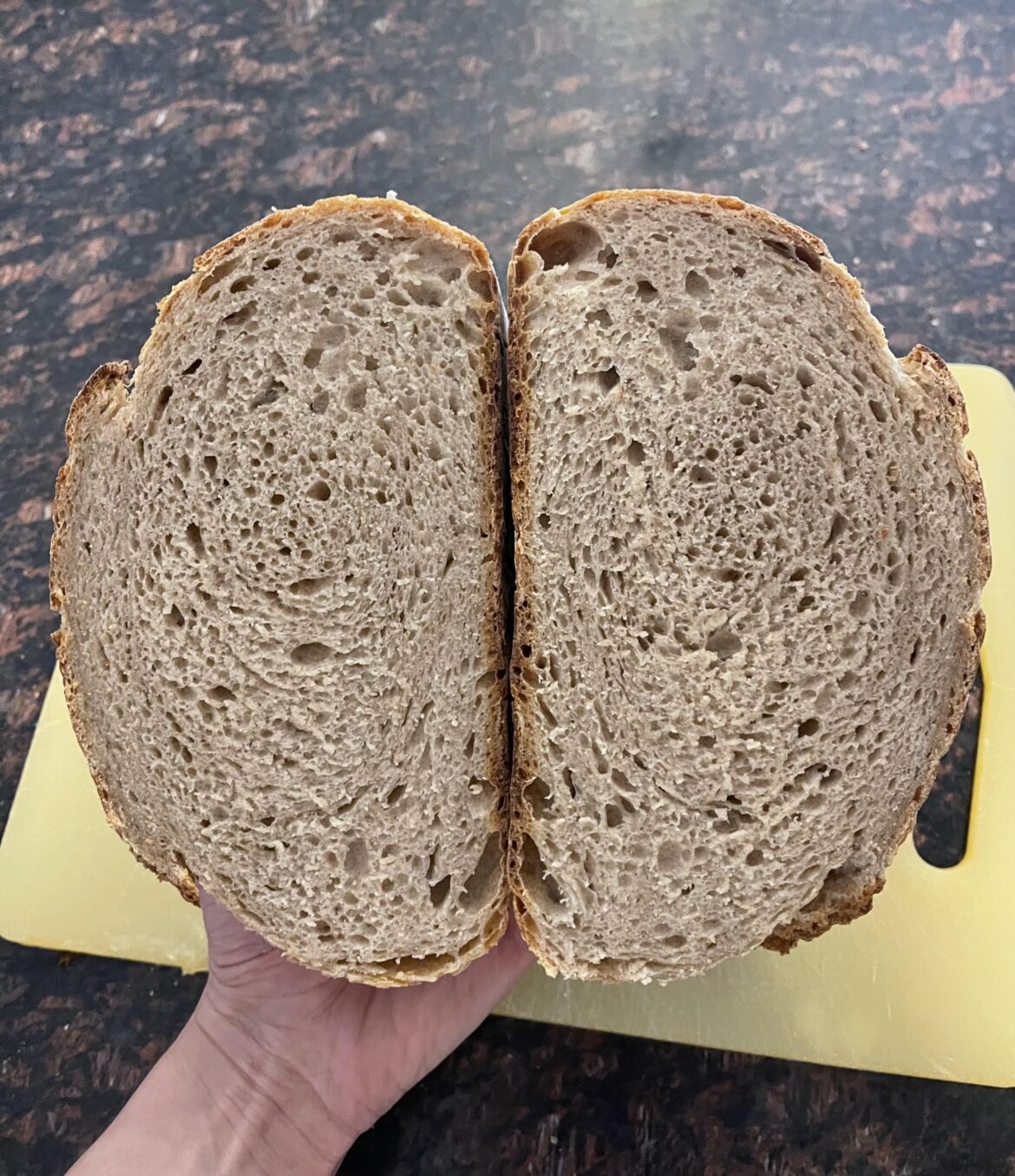 Used whole wheat for the first time and I’m pleasantly surprised!