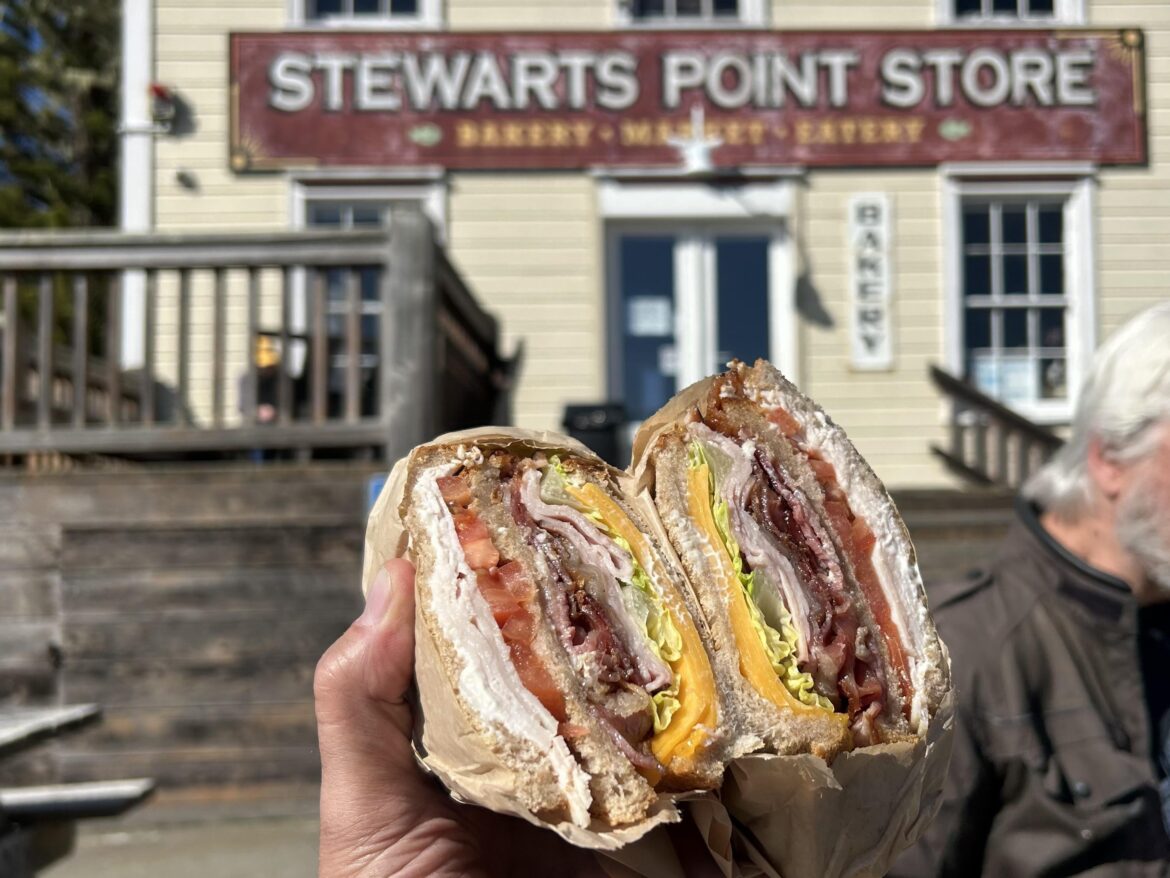 Awesome club sando on the Cali coast