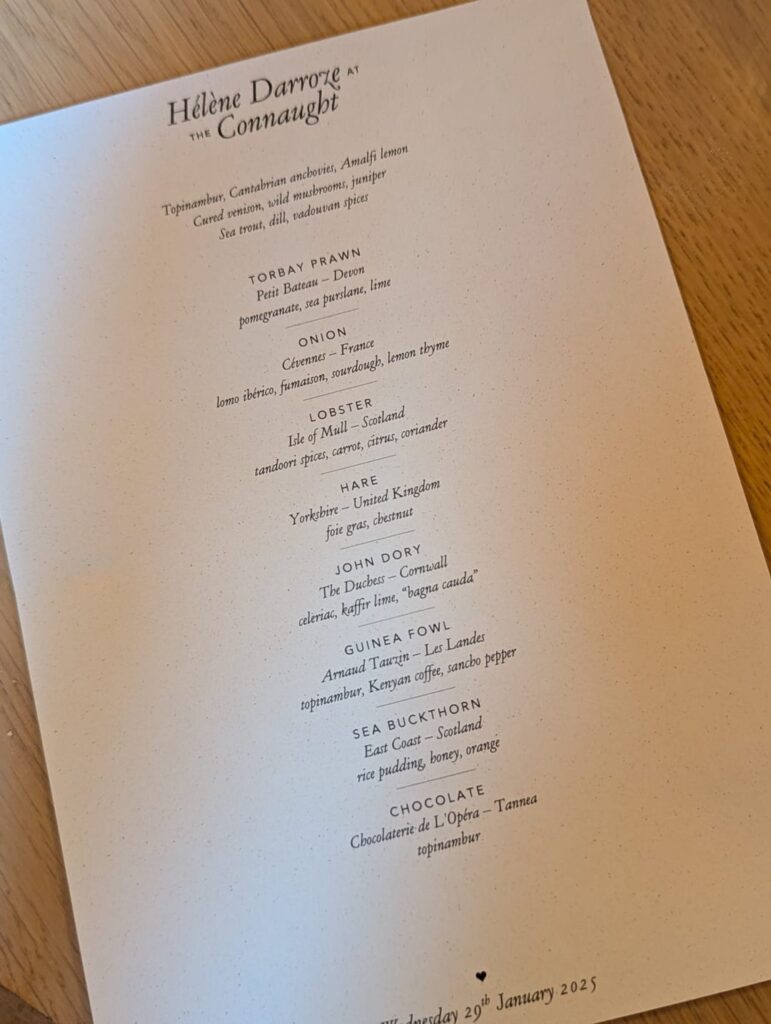 Helene Darroze at the Connaught (3 star) Helene Darroze at the Connaught (3 star)