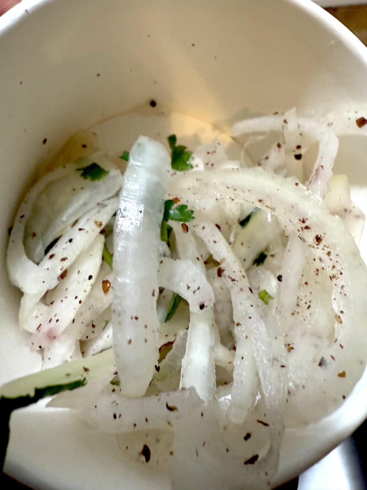 Sumac Onions At Naf Naf Grill