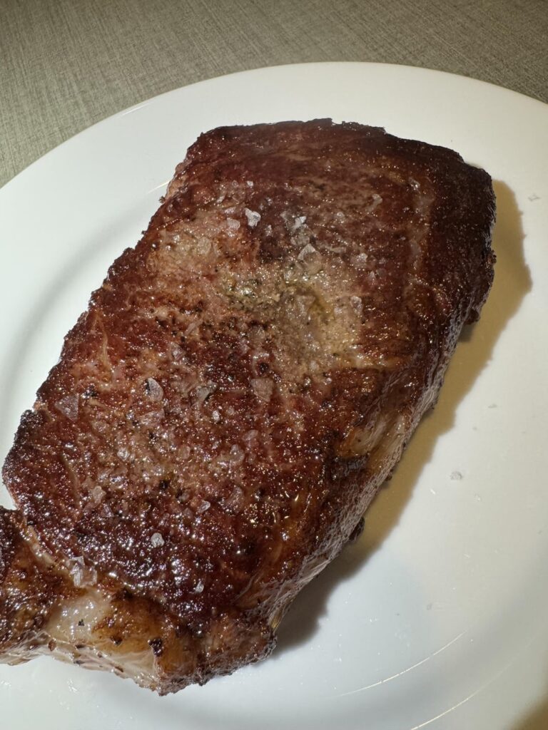 Ribeye 137 for 2.5 hours