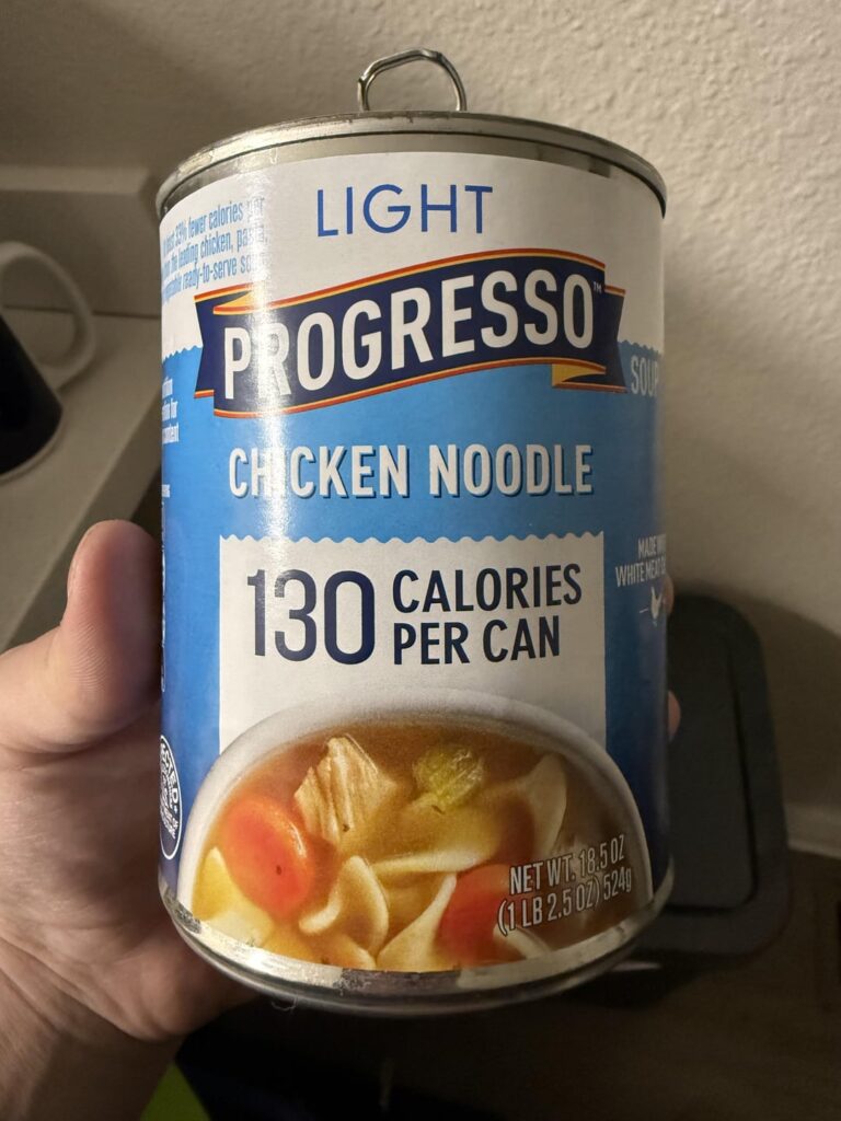 If you like soup, this is a great option. Just watch the sodium..