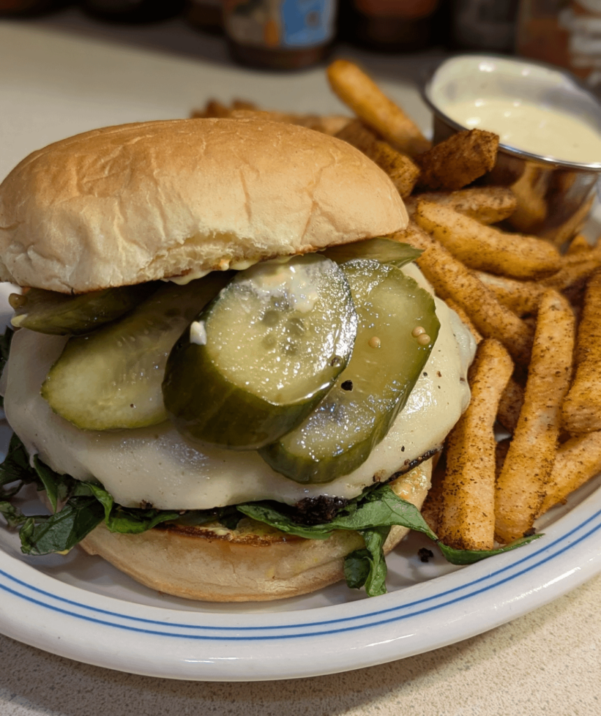 Just a cheeseburger in taco fries