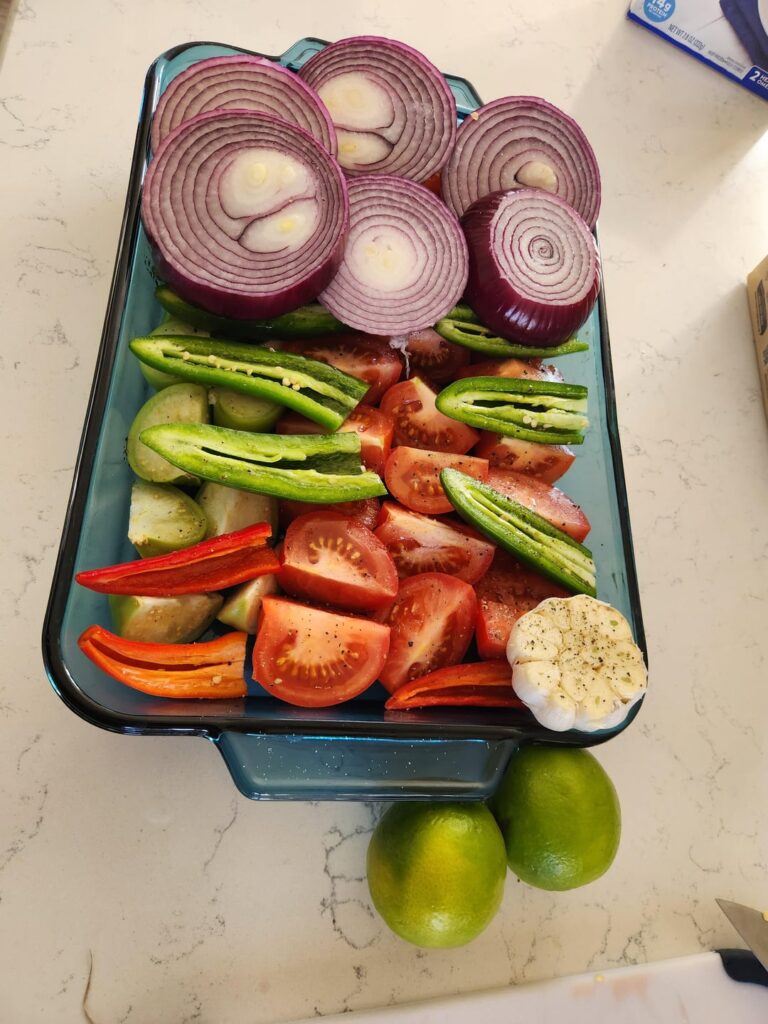 First time making salsa. Some of the best I've ever had!