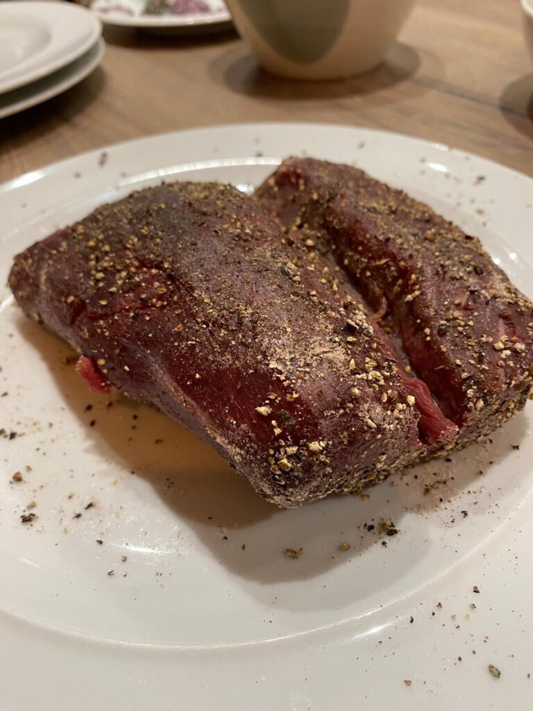 First go at a Chateaubriand First go at a Chateaubriand