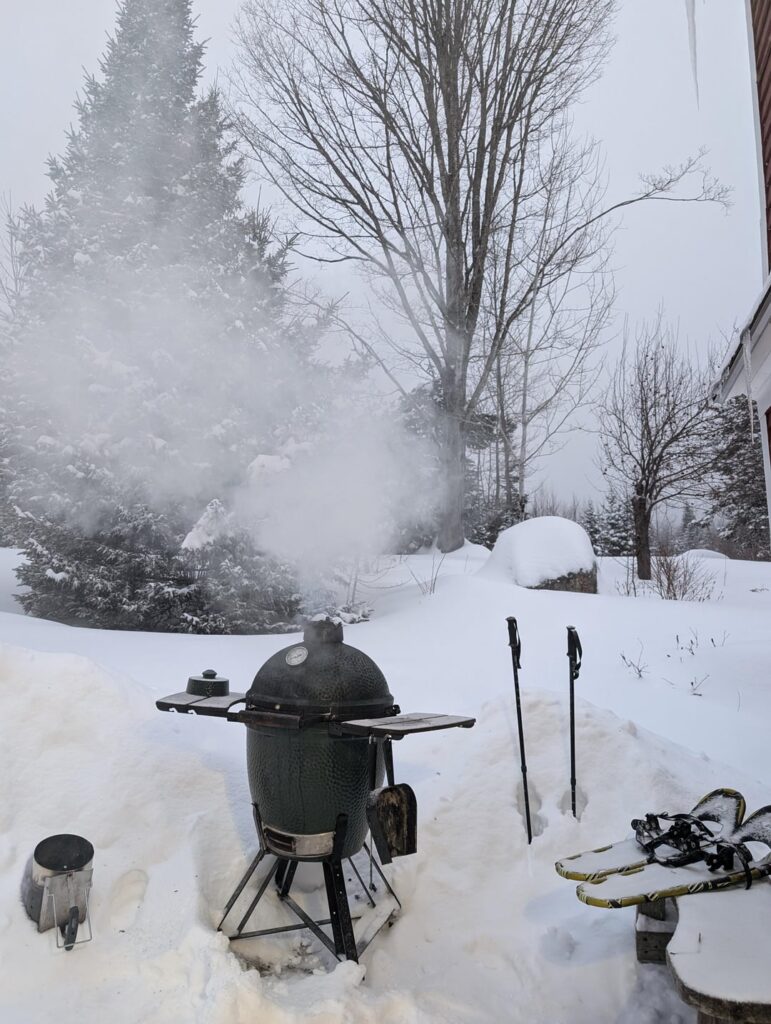 Ice and fire (or snow and smoke)