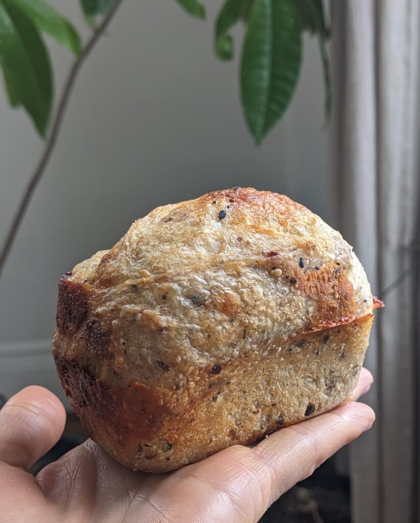 My baby sourdoughs. Experimenting with different fillings