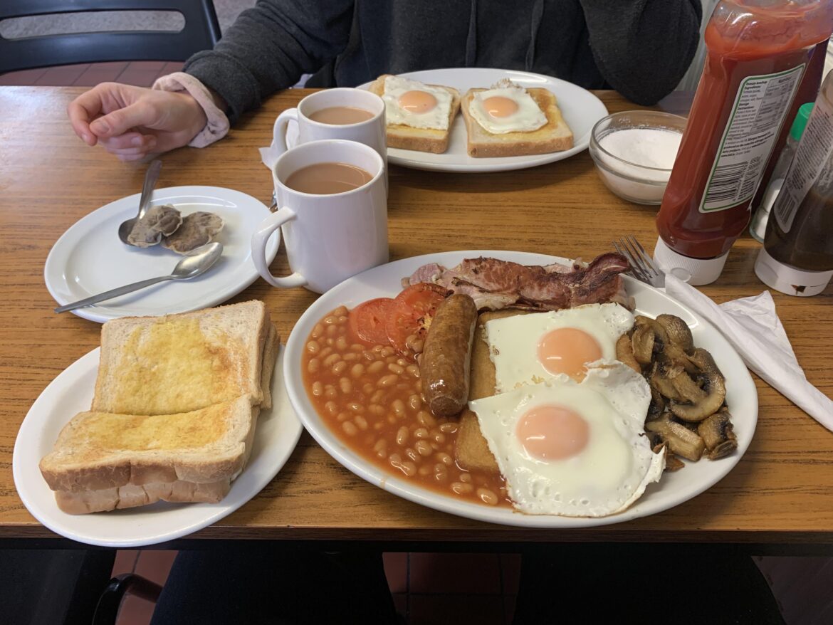 H’s cafe, in canada water London