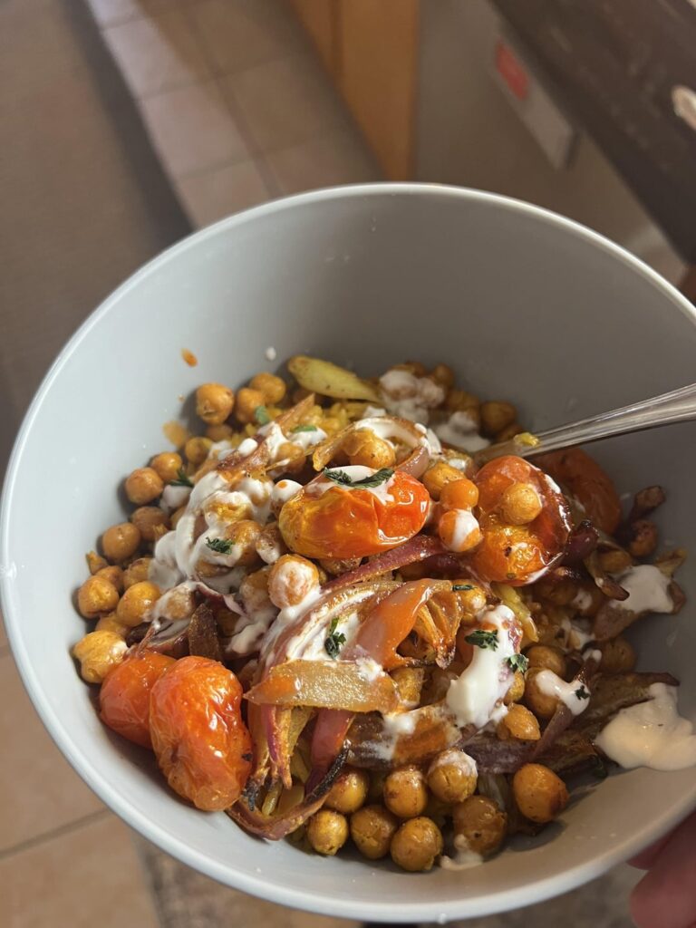 Shawarma-Spiced Chickpea Bowls