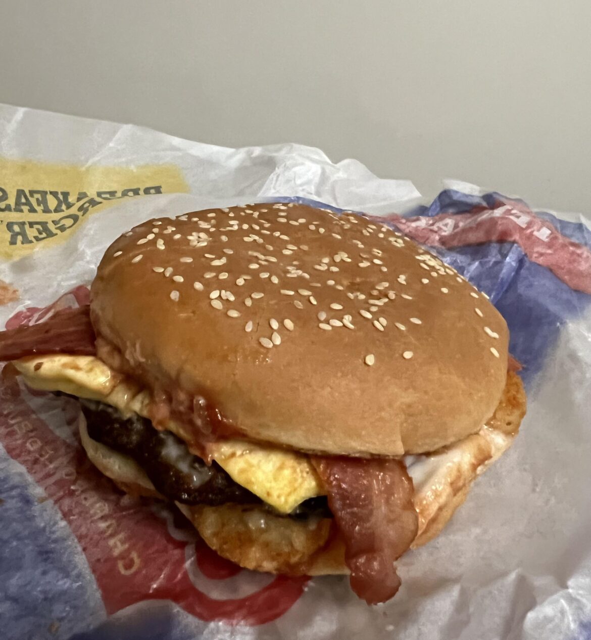 Carl’s Jr hangover burger
