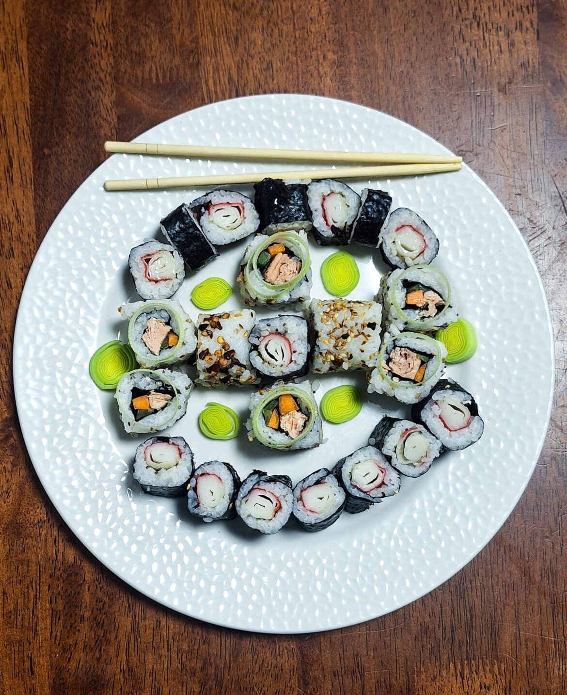 First time making sushi