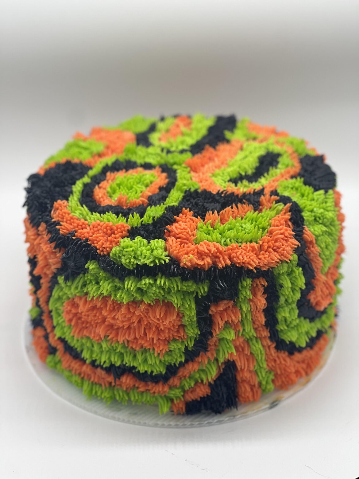 Shag cake for a rave themed birthday party!