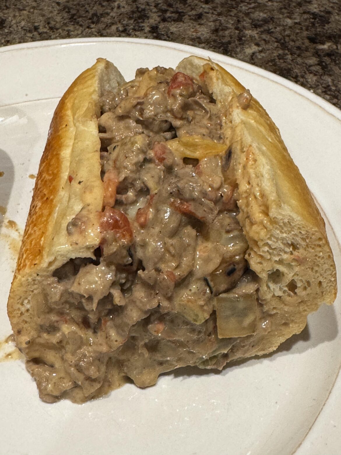 Homemade Cheesesteak