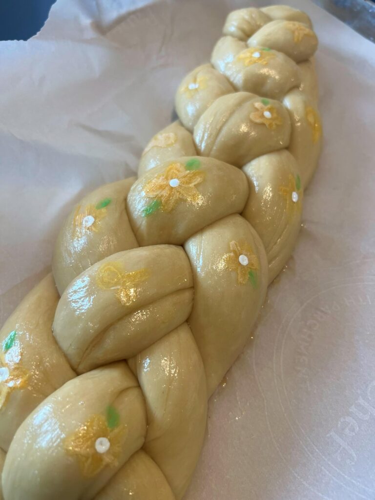 [Homemade] Painted Challah
