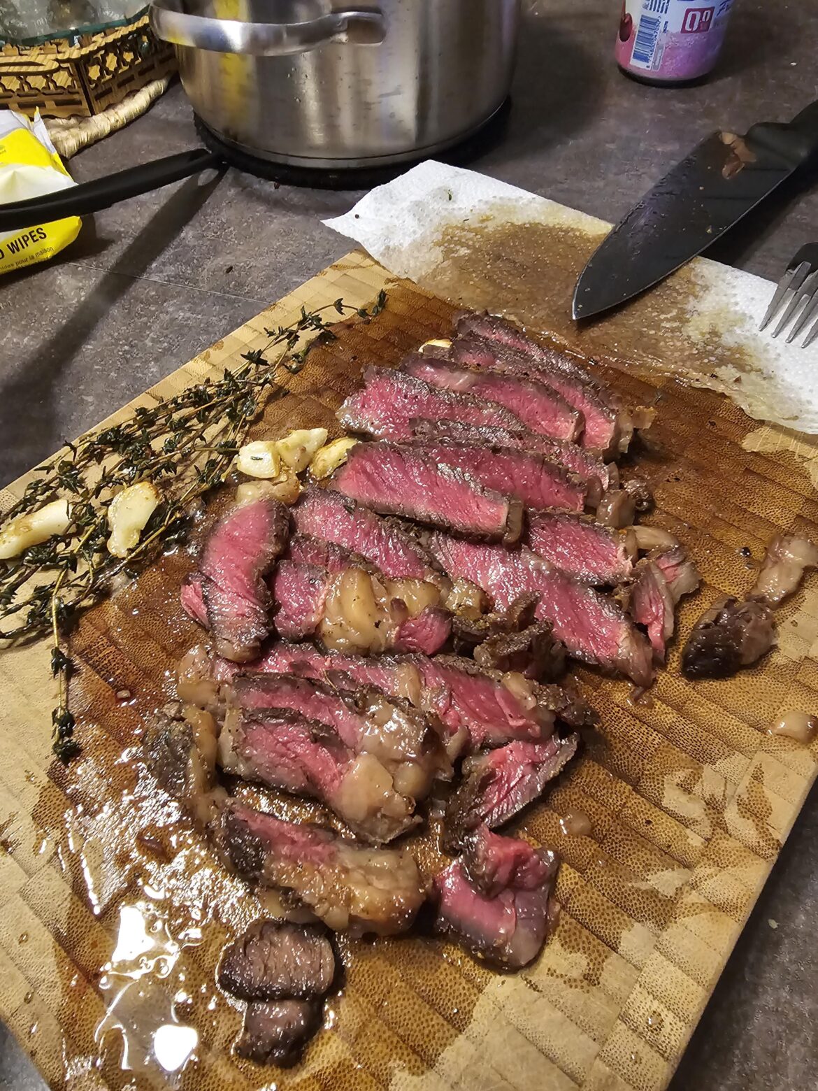 Cooked a steak a while back