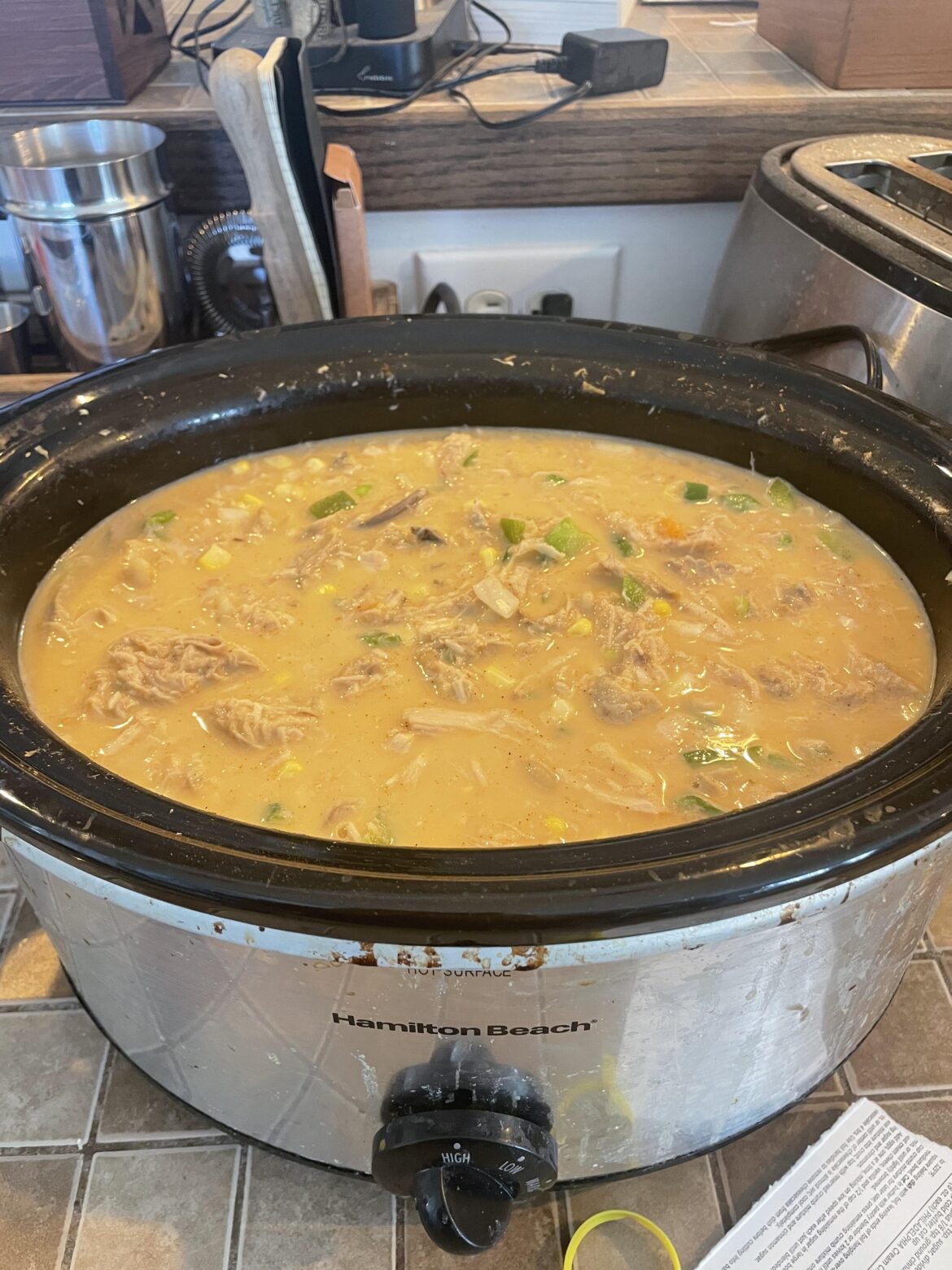 White chicken chili