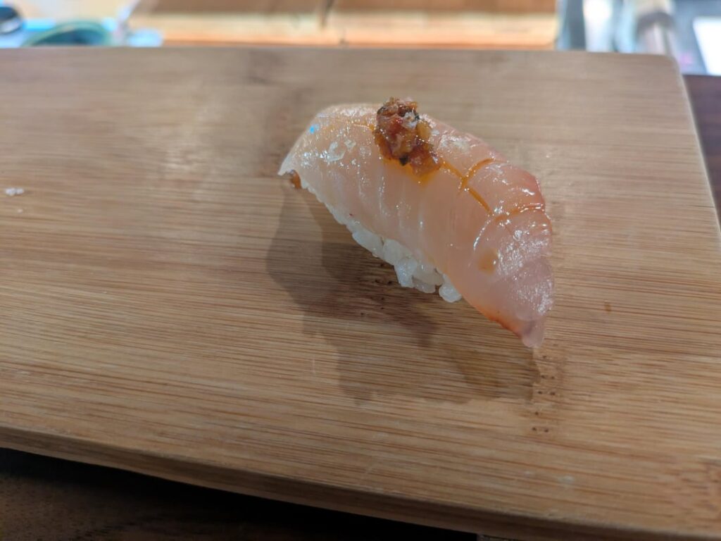 First time having nigiri!