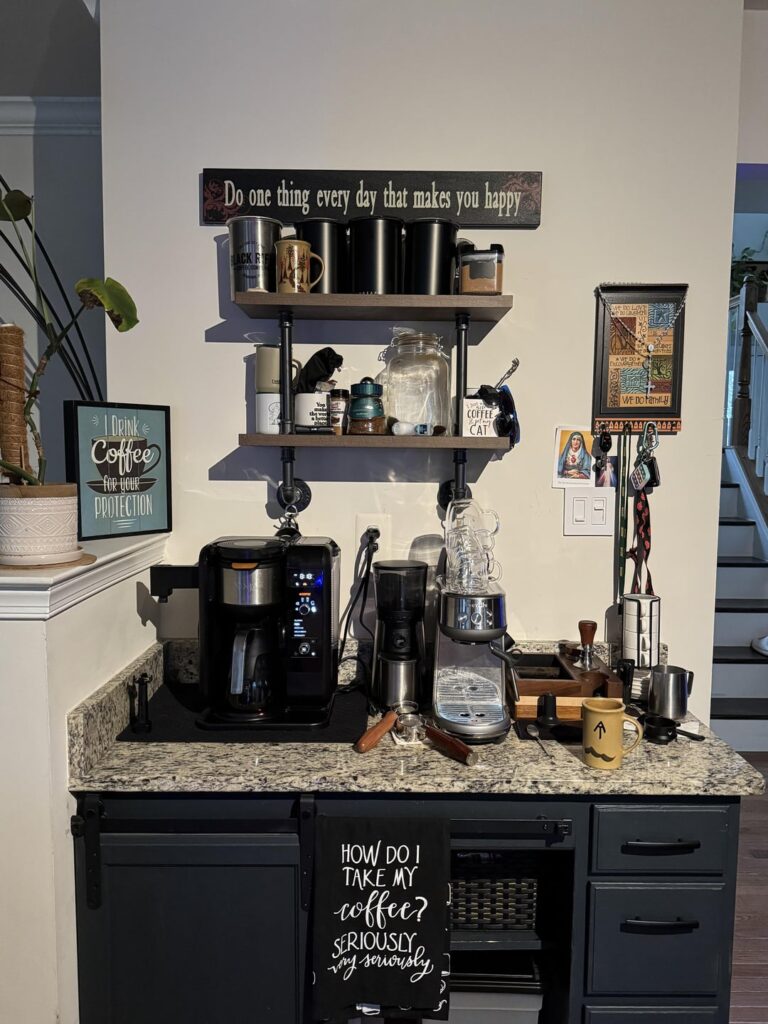 Upgraded the Coffee Station