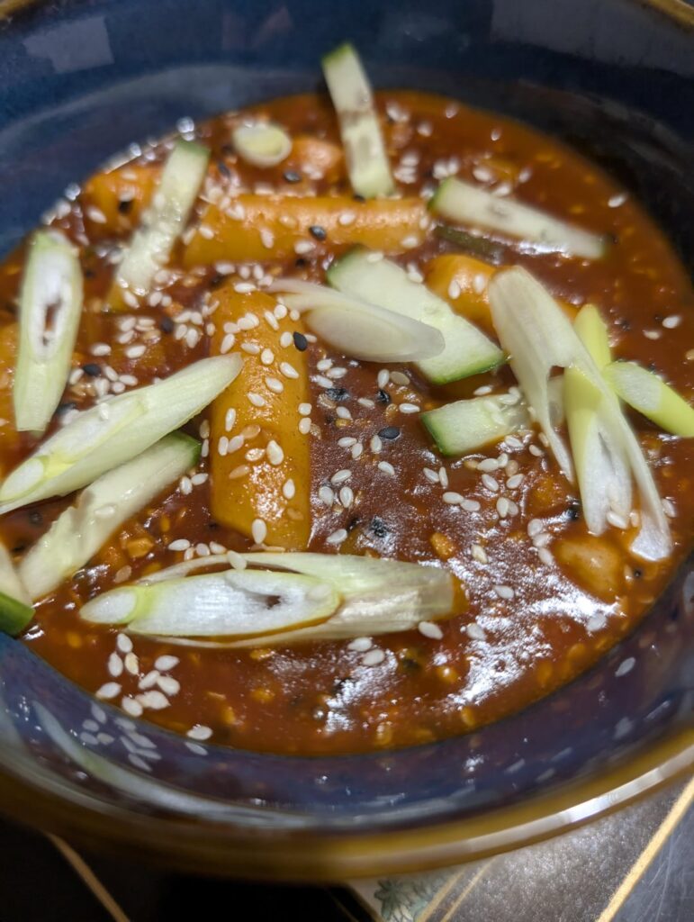Seafood tteokbokki