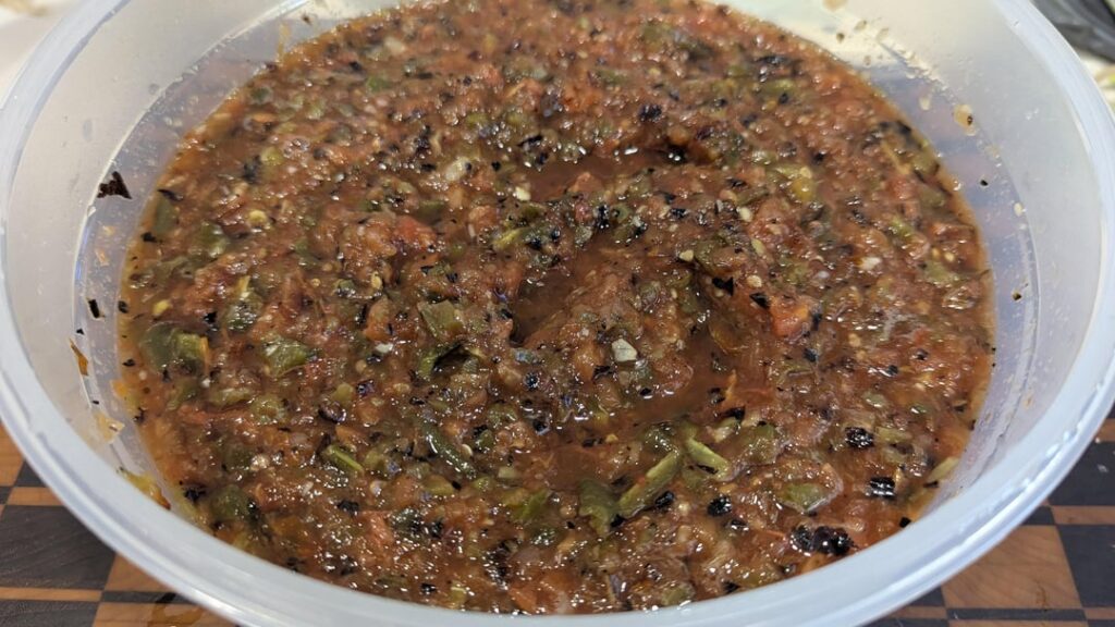 Not El Pato Smoked, Roasted salsa