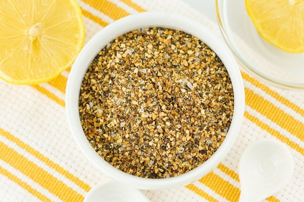Homemade Lemon Pepper Seasoning
