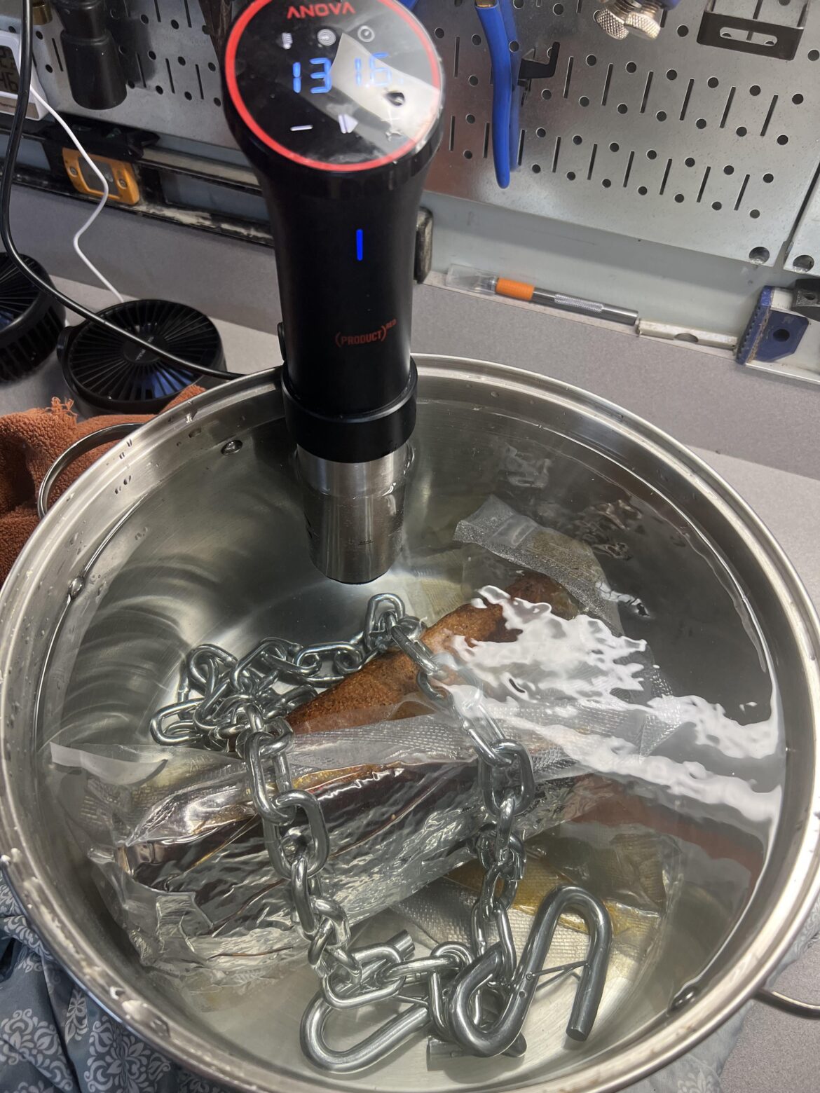 Brisket Weights or Trailer Chains?