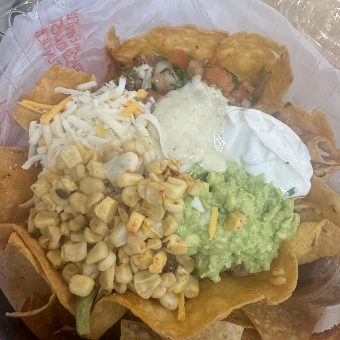 This is easily the best tosatda Ive had (Cilantro Mexican Grill - Noho)