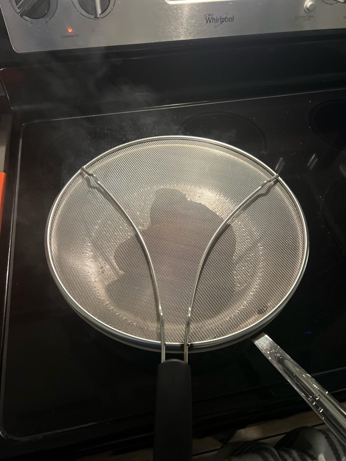 Splatter screen for Charles Roast