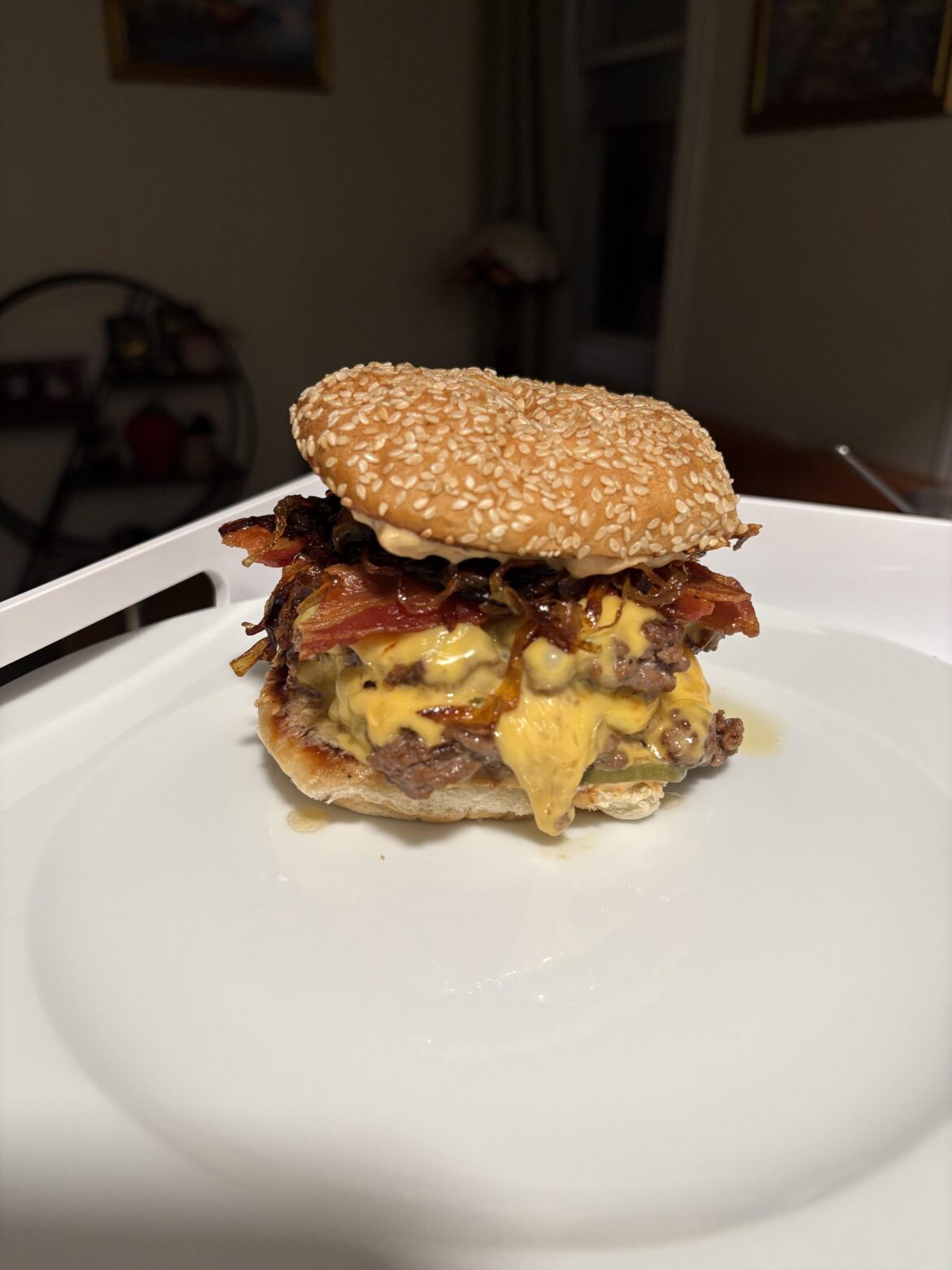 Double Cheese w/bacon