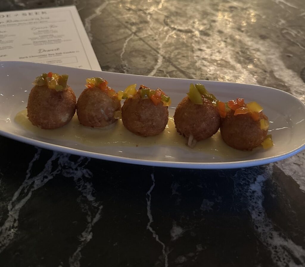 CRW dinner at Hide+Seek.