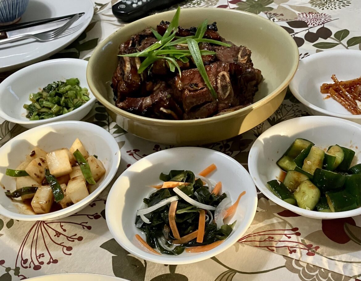 LA galbi dinner