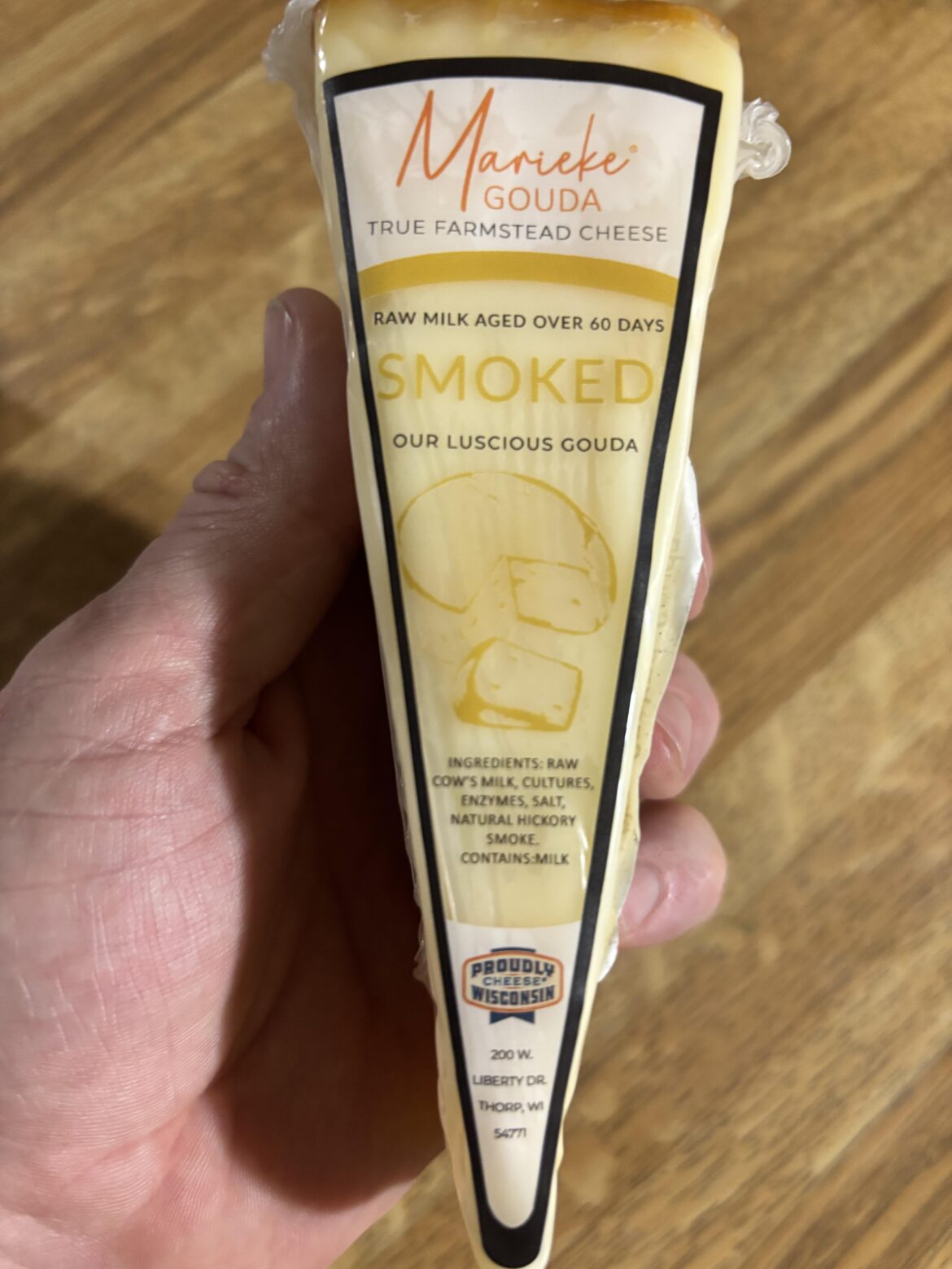 Marieke, the best Gouda on the planet