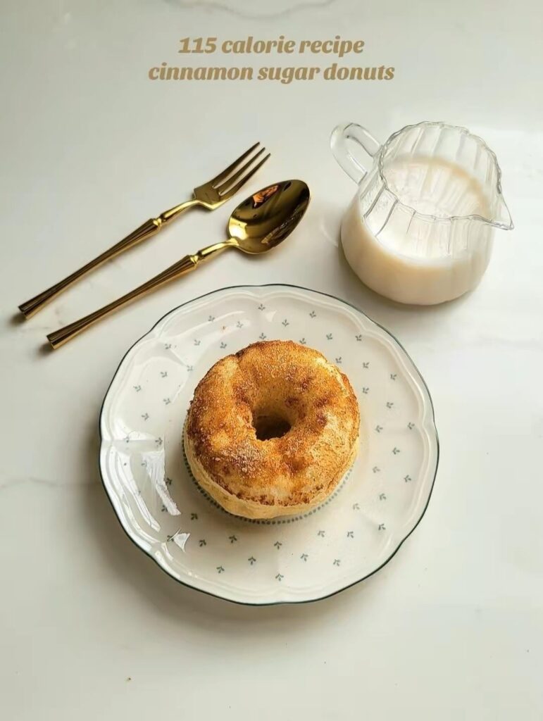 115 Calorie Cinnamon Sugar Donuts Recipe
