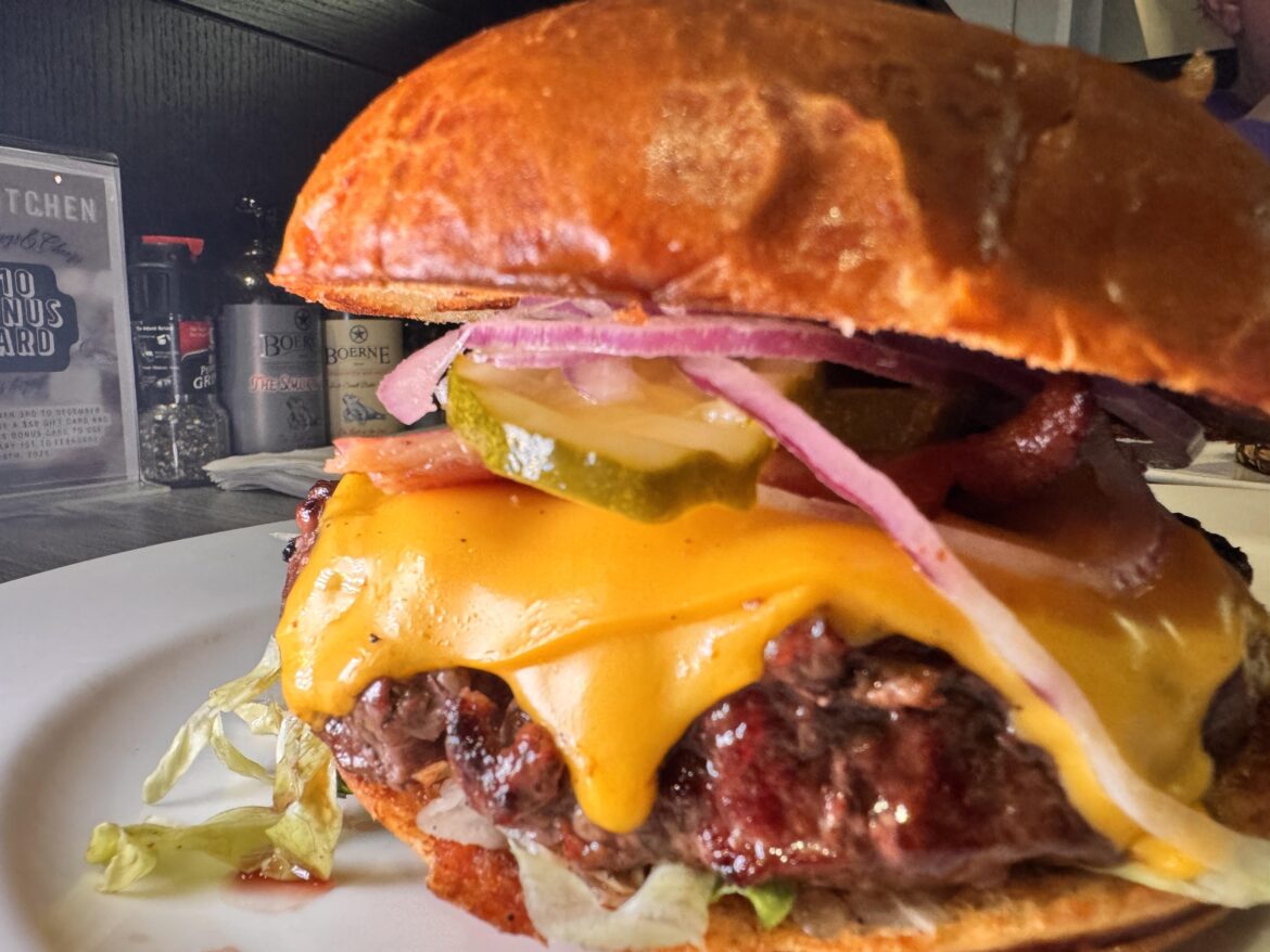 All American Burger at The Kitchen in The Woodlands, Texas