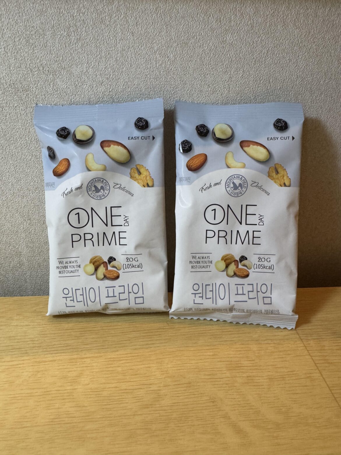 Dried fruits and nuts